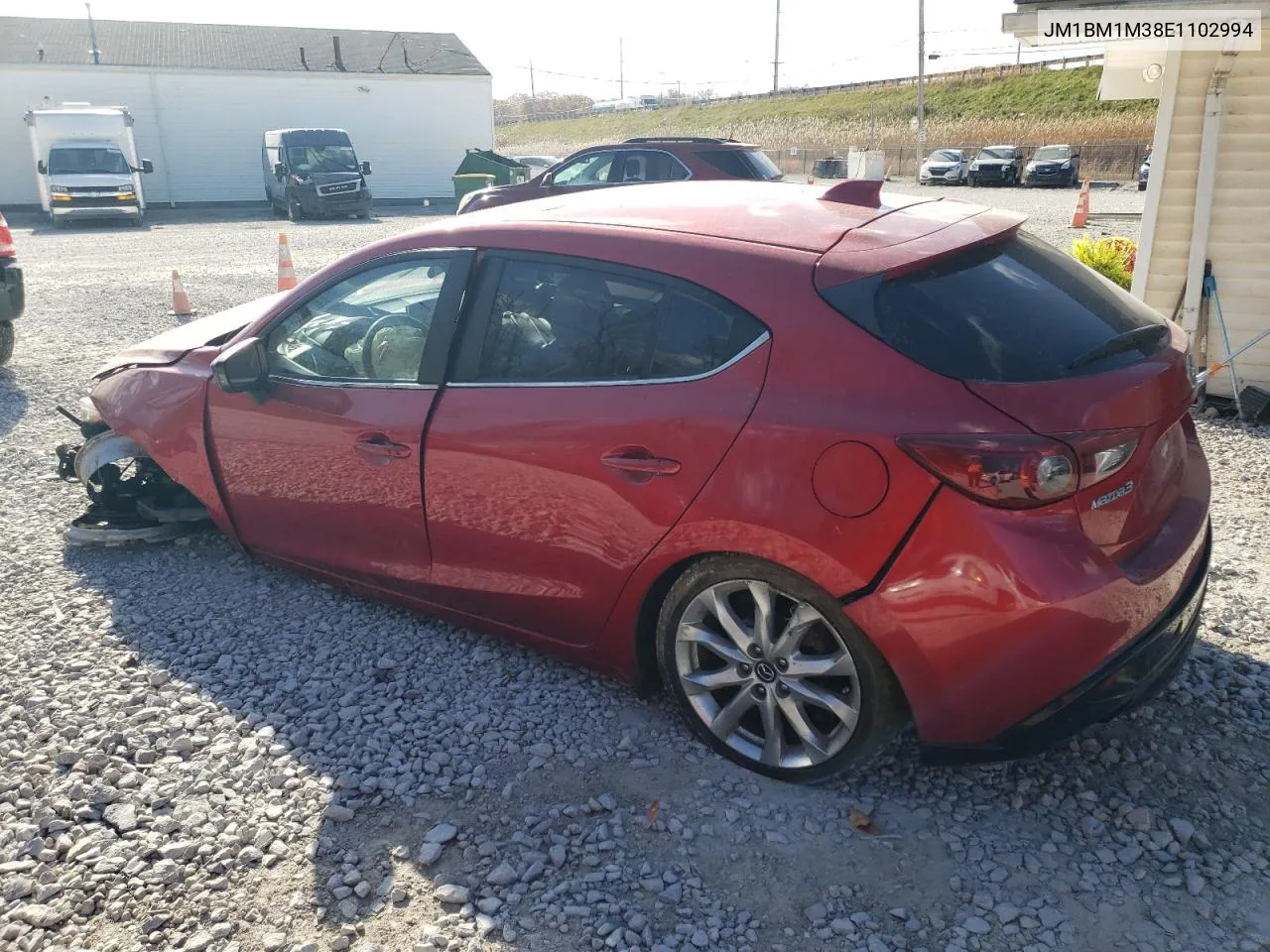 2014 Mazda 3 Grand Touring VIN: JM1BM1M38E1102994 Lot: 78995474