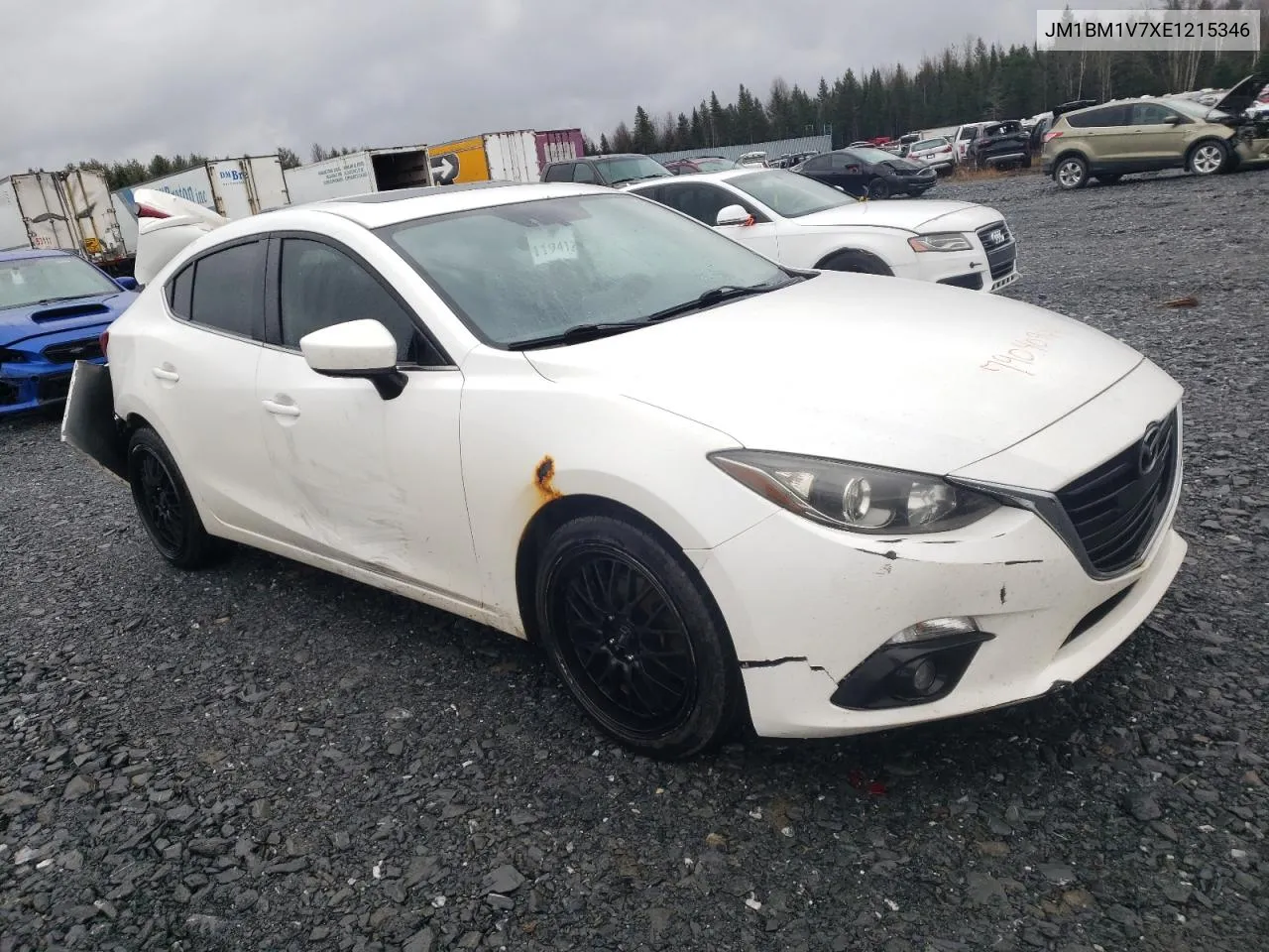 2014 Mazda 3 Touring VIN: JM1BM1V7XE1215346 Lot: 79040944