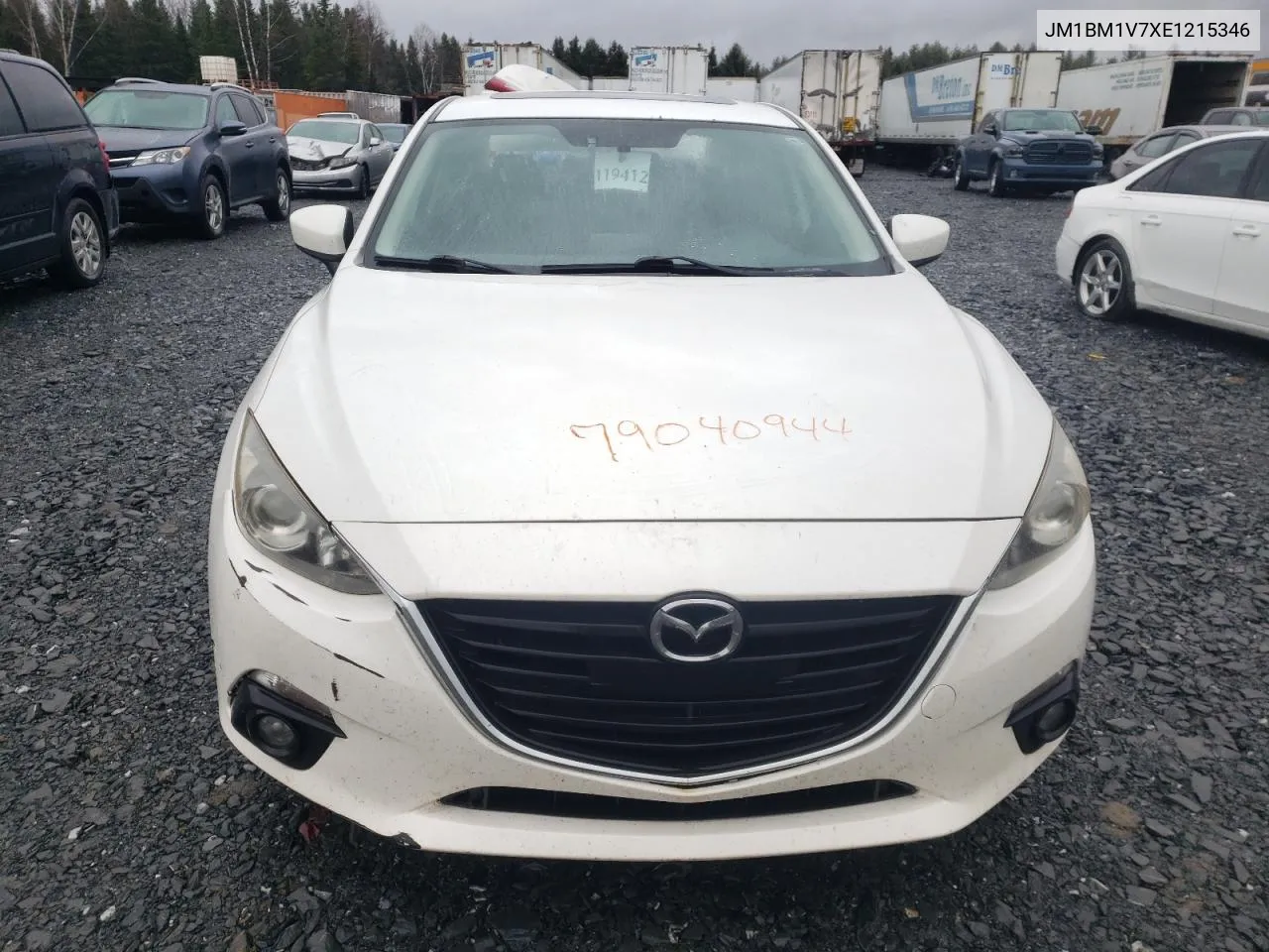 2014 Mazda 3 Touring VIN: JM1BM1V7XE1215346 Lot: 79040944