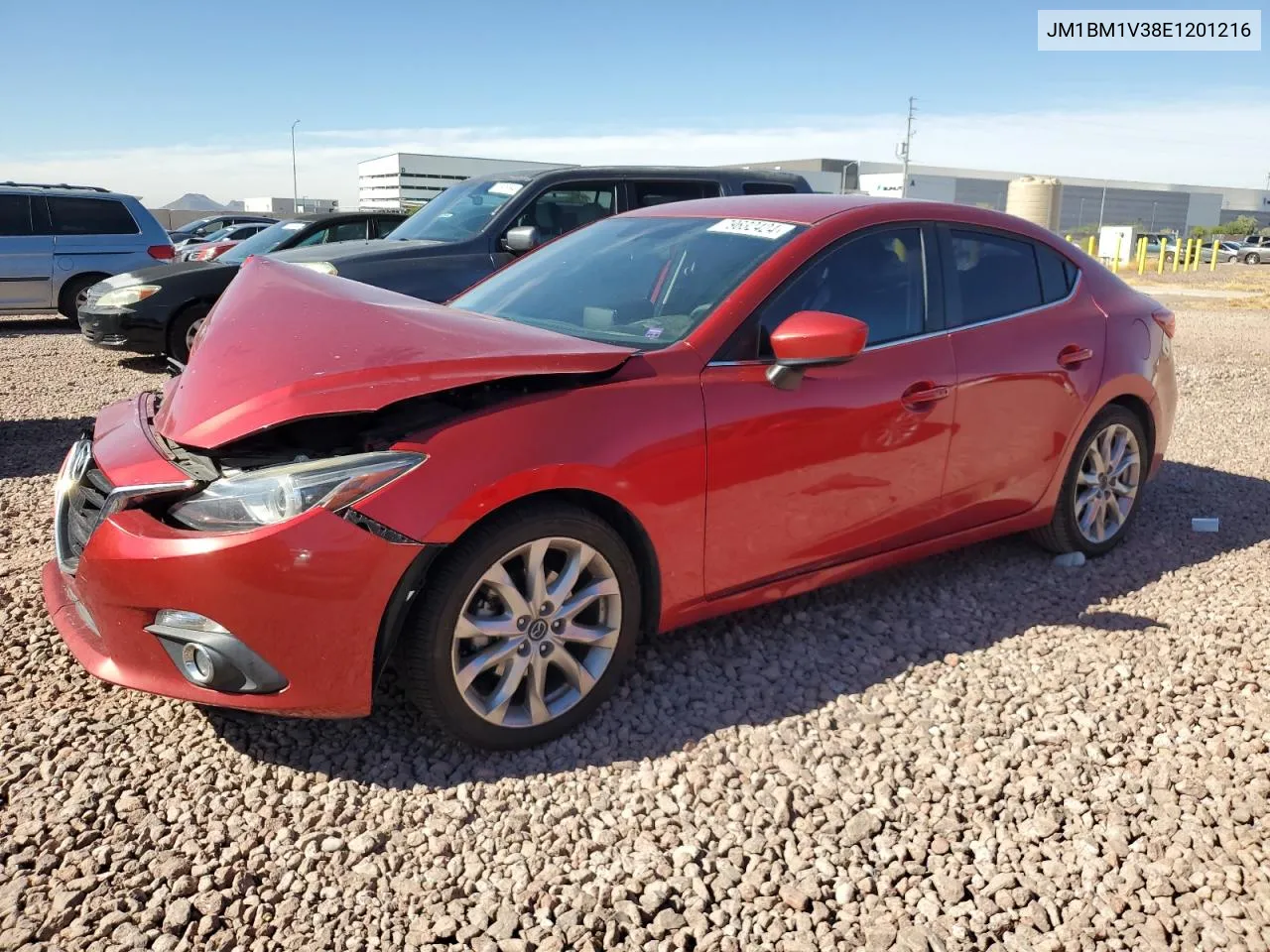 2014 Mazda 3 Touring VIN: JM1BM1V38E1201216 Lot: 79632424