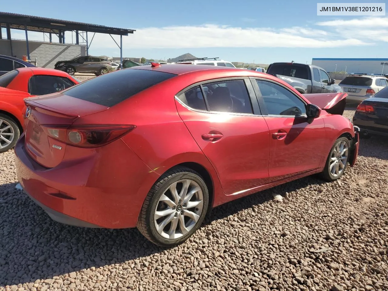 2014 Mazda 3 Touring VIN: JM1BM1V38E1201216 Lot: 79632424