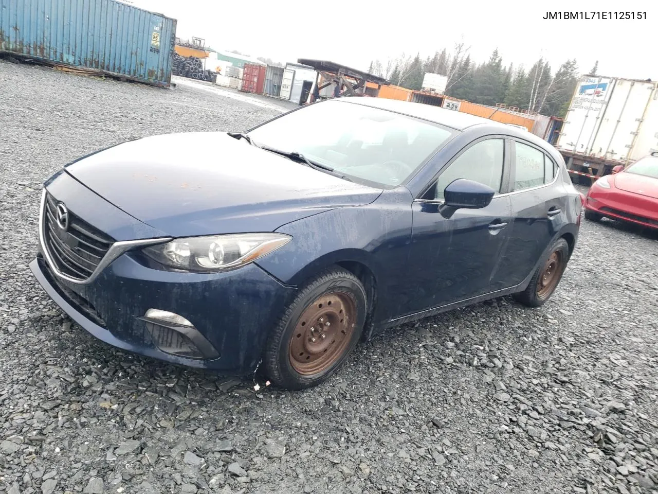 2014 Mazda 3 Touring VIN: JM1BM1L71E1125151 Lot: 79812884