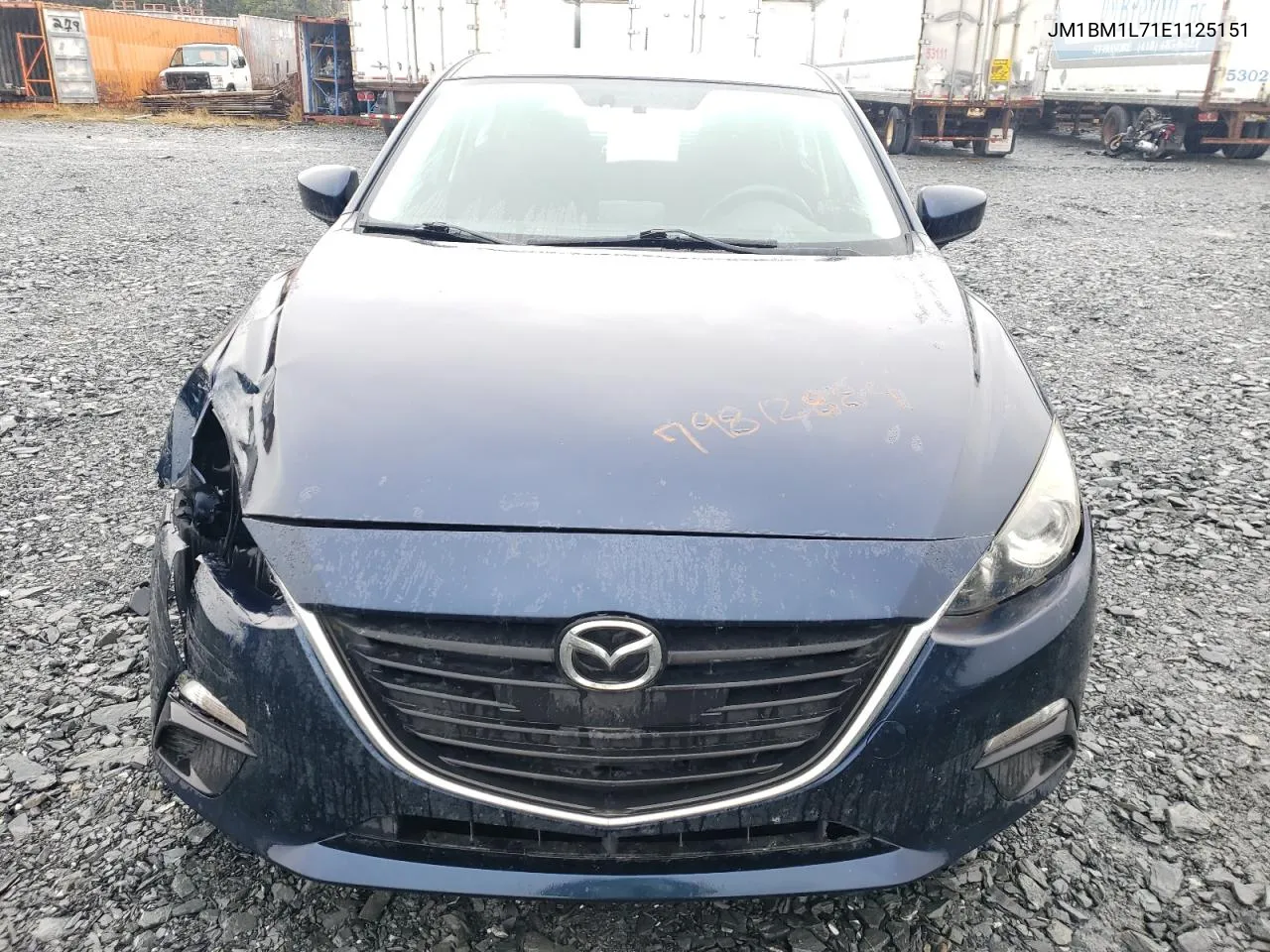 2014 Mazda 3 Touring VIN: JM1BM1L71E1125151 Lot: 79812884