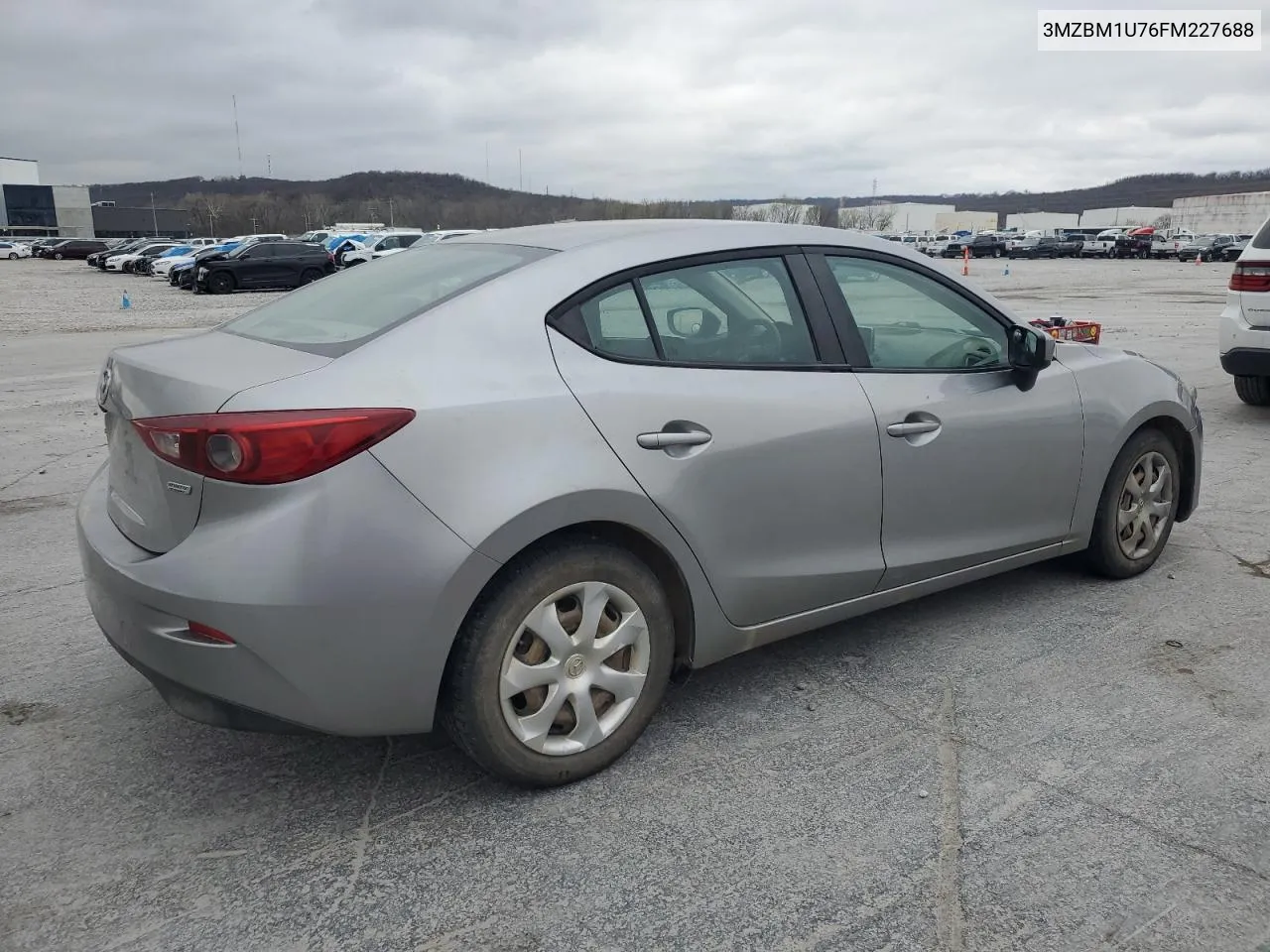 2015 Mazda 3 Sport VIN: 3MZBM1U76FM227688 Lot: 46649114