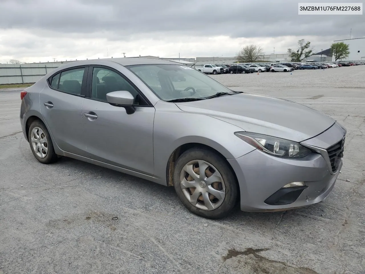 2015 Mazda 3 Sport VIN: 3MZBM1U76FM227688 Lot: 46649114