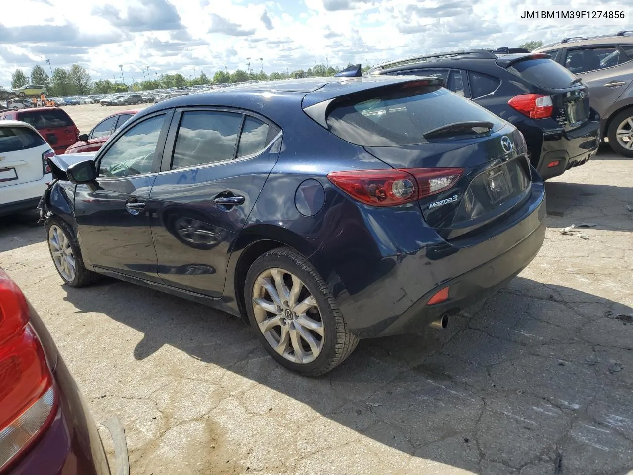 2015 Mazda 3 Grand Touring VIN: JM1BM1M39F1274856 Lot: 54614164