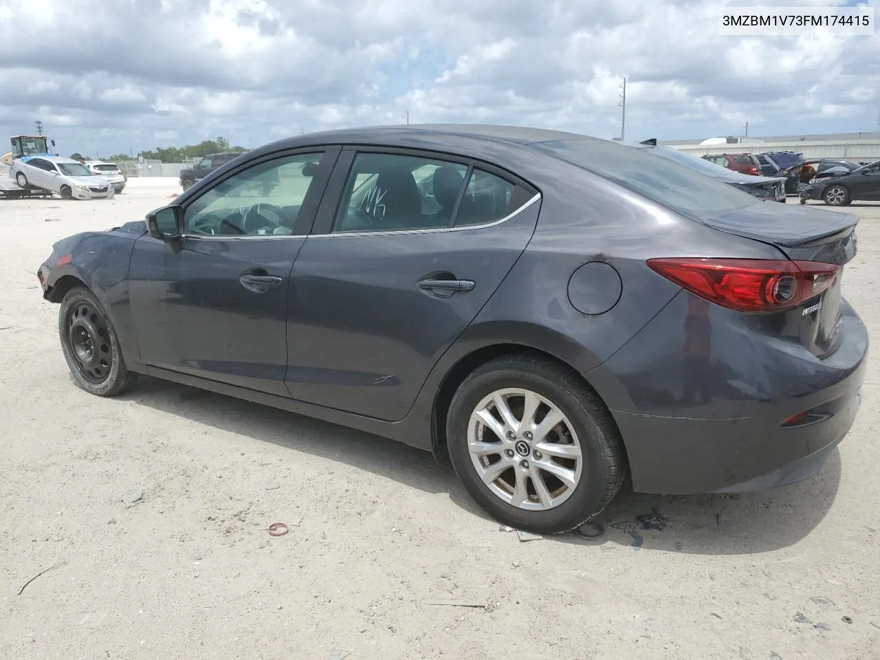 2015 Mazda 3 Touring VIN: 3MZBM1V73FM174415 Lot: 59861494