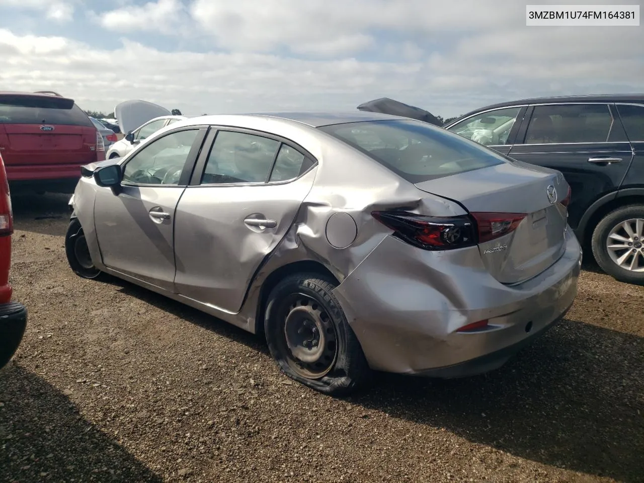 2015 Mazda 3 Sport VIN: 3MZBM1U74FM164381 Lot: 62986664