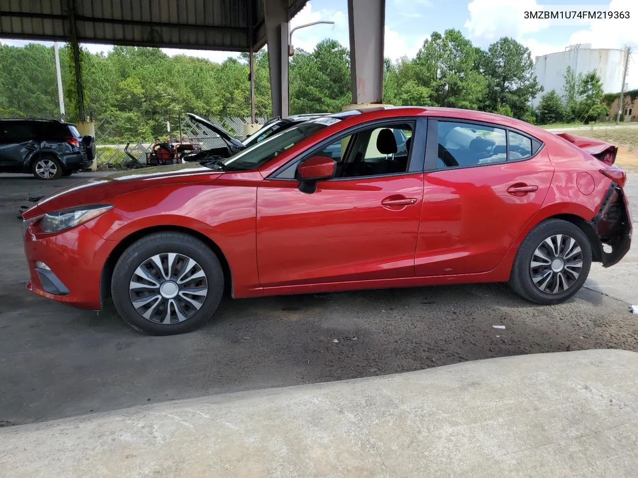 2015 Mazda 3 Sport VIN: 3MZBM1U74FM219363 Lot: 63750274