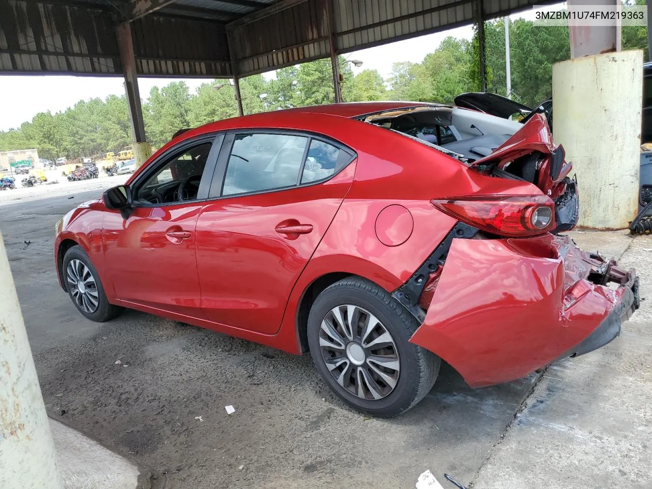 2015 Mazda 3 Sport VIN: 3MZBM1U74FM219363 Lot: 63750274