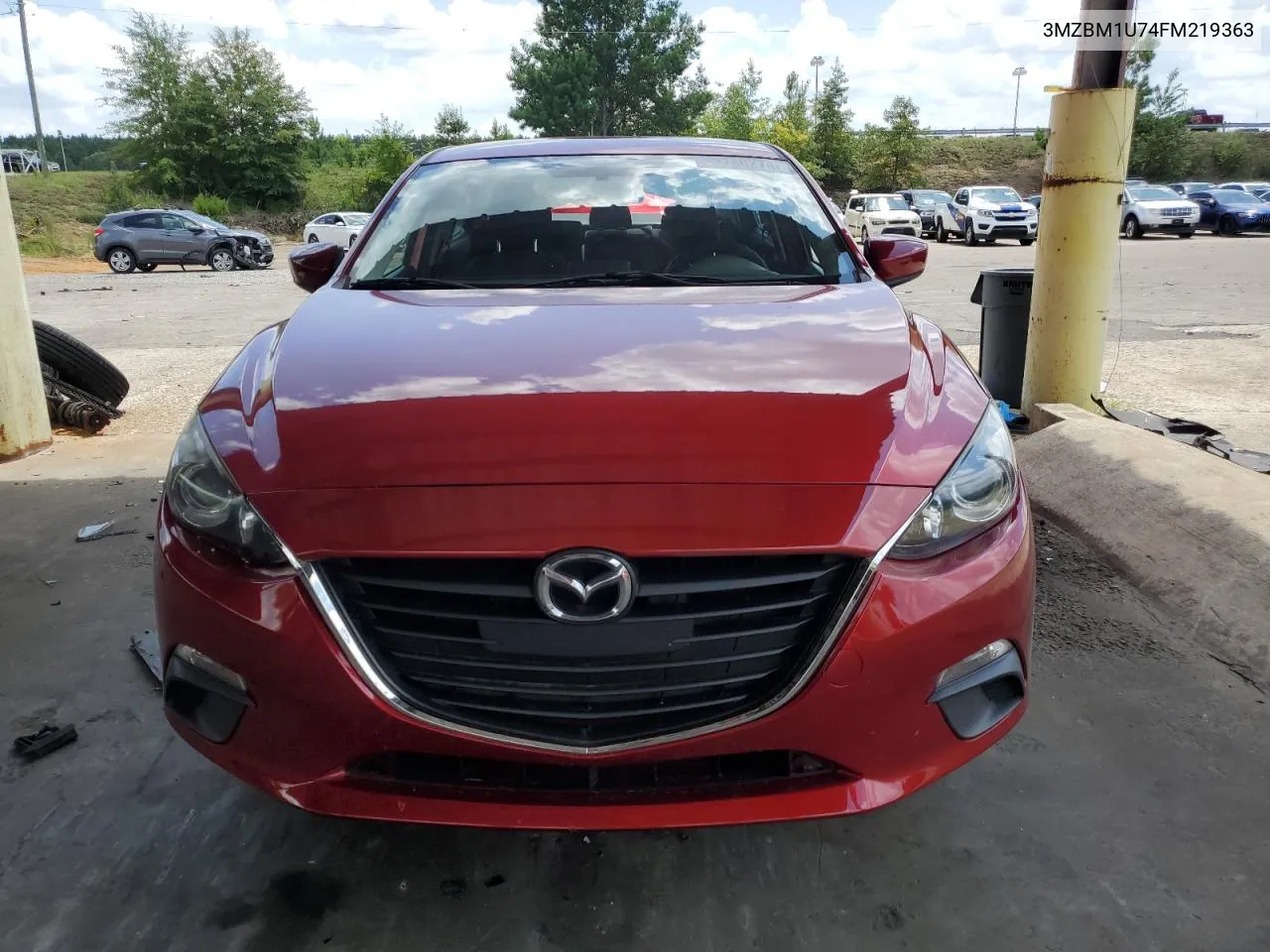 2015 Mazda 3 Sport VIN: 3MZBM1U74FM219363 Lot: 63750274