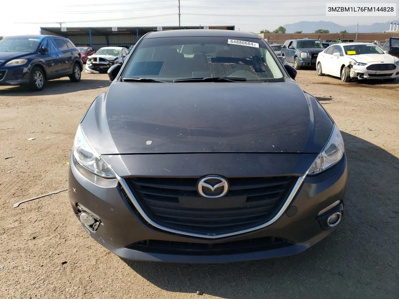 2015 Mazda 3 Touring VIN: 3MZBM1L76FM144828 Lot: 64880684