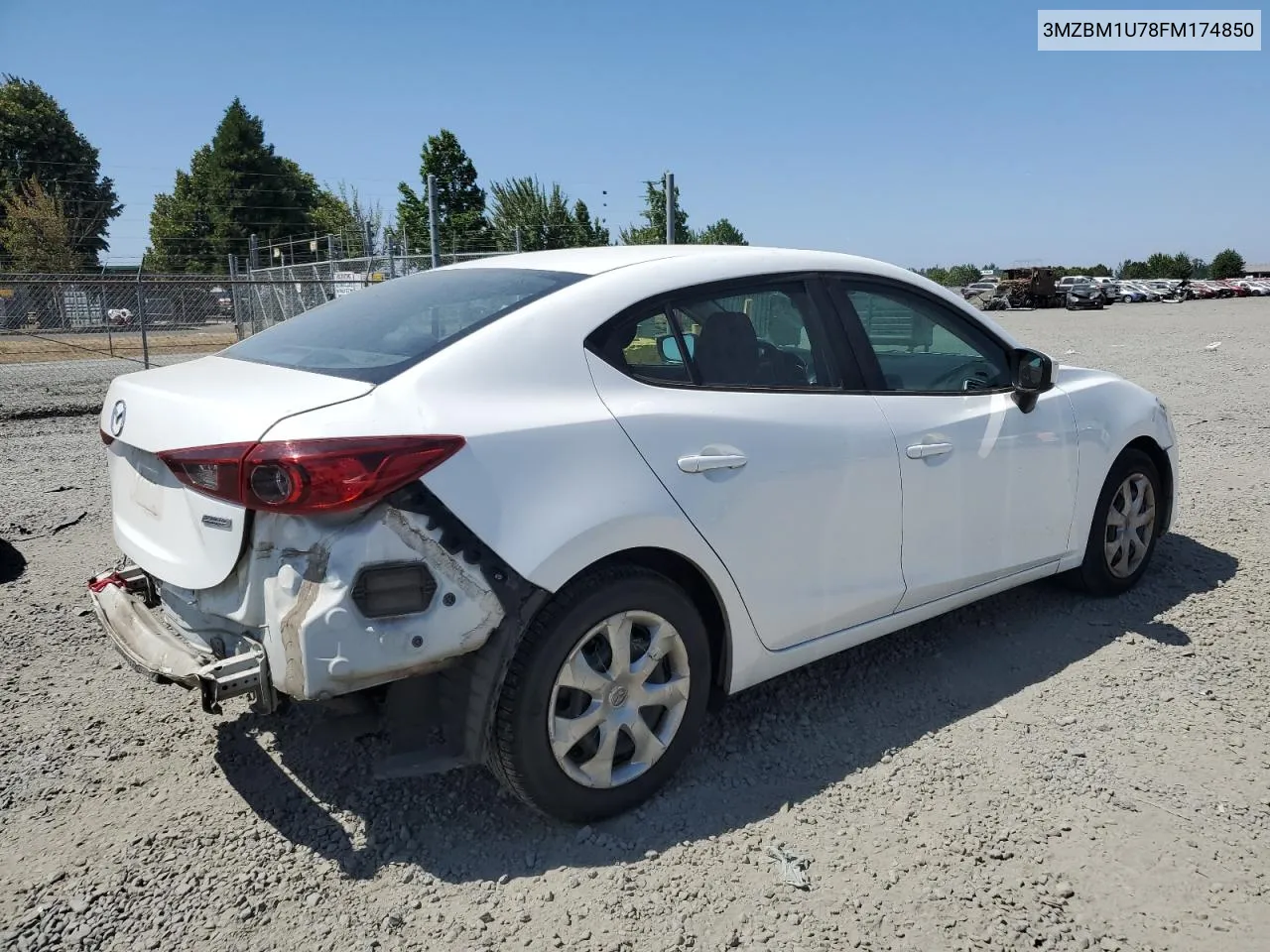 2015 Mazda 3 Sport VIN: 3MZBM1U78FM174850 Lot: 65409044