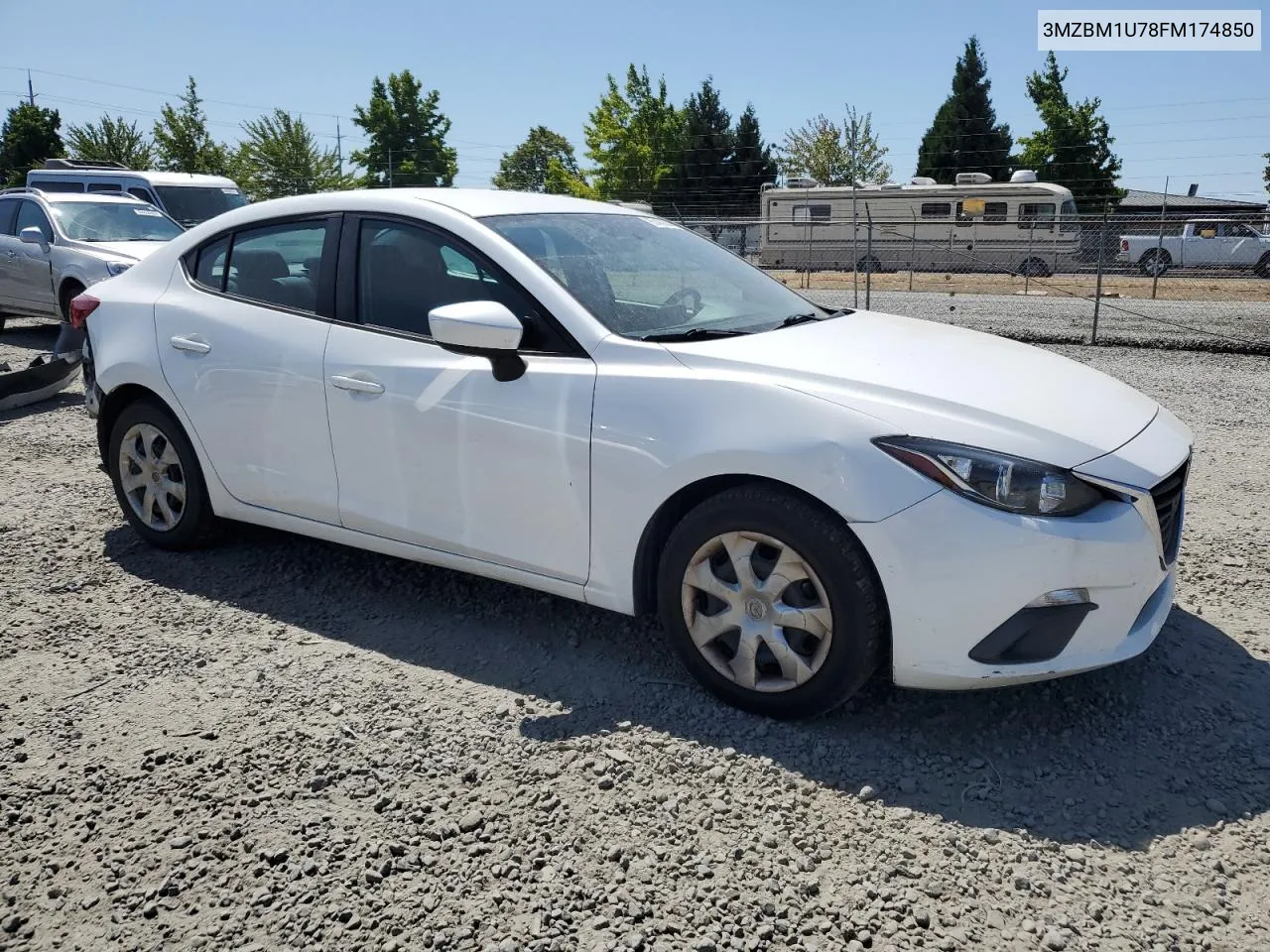 3MZBM1U78FM174850 2015 Mazda 3 Sport