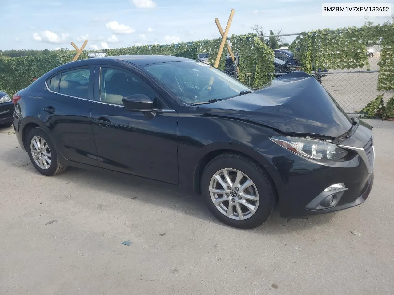 2015 Mazda 3 Touring VIN: 3MZBM1V7XFM133652 Lot: 65623474