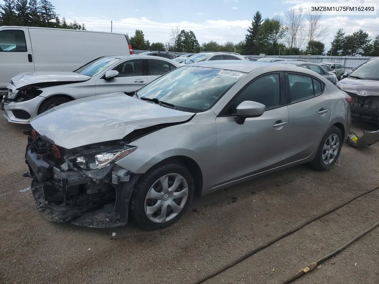 3MZBM1U75FM162493 2015 Mazda 3 Sport