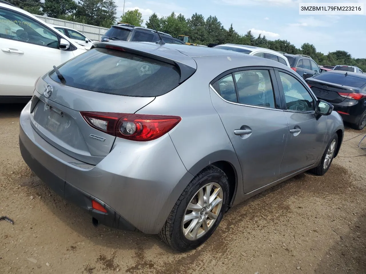 2015 Mazda 3 Touring VIN: 3MZBM1L79FM223216 Lot: 66507224