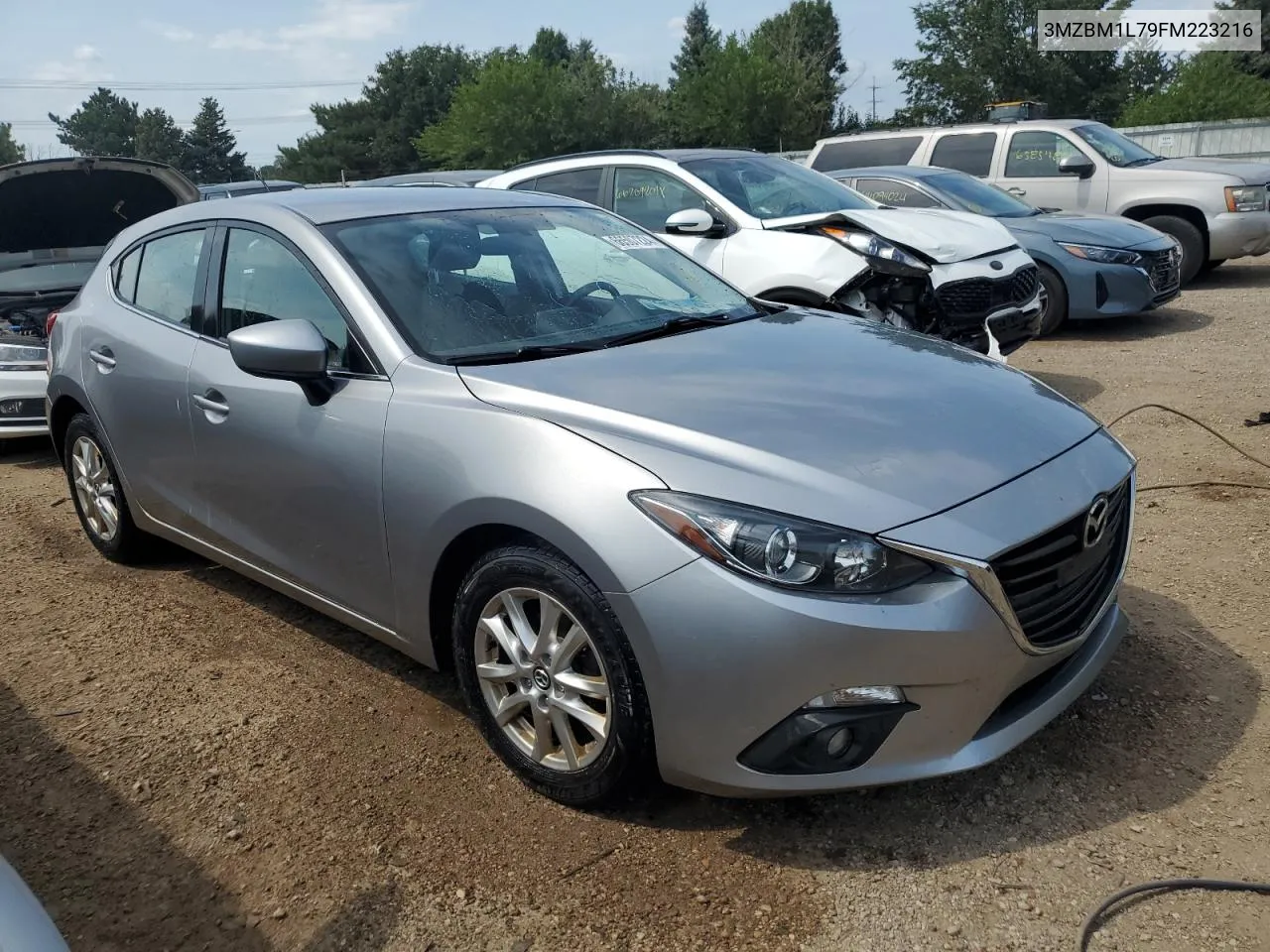 2015 Mazda 3 Touring VIN: 3MZBM1L79FM223216 Lot: 66507224