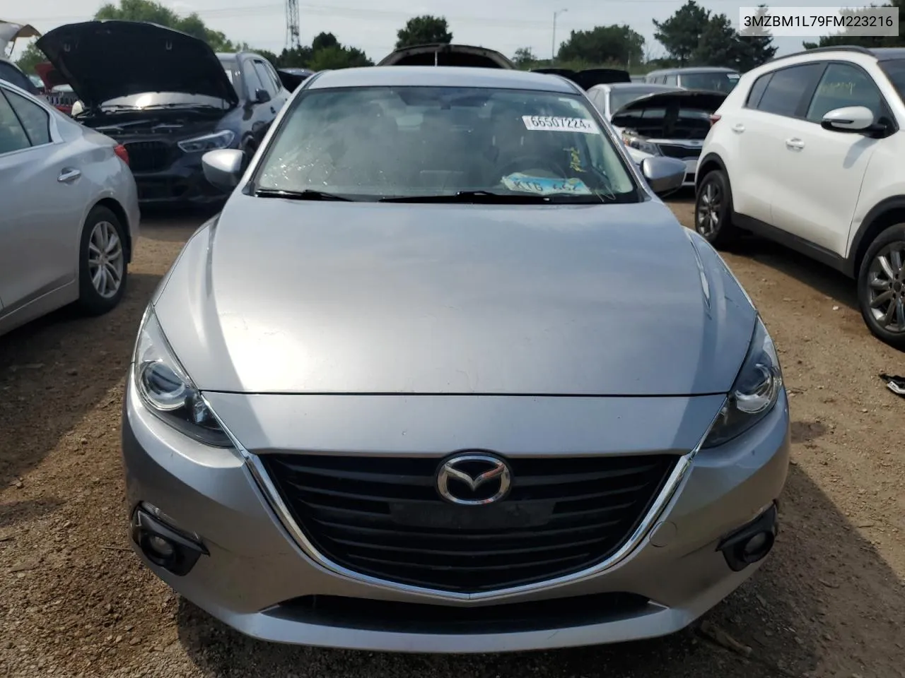 2015 Mazda 3 Touring VIN: 3MZBM1L79FM223216 Lot: 66507224