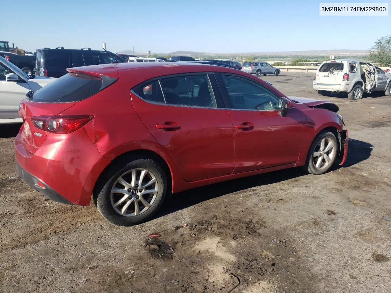 3MZBM1L74FM229800 2015 Mazda 3 Touring