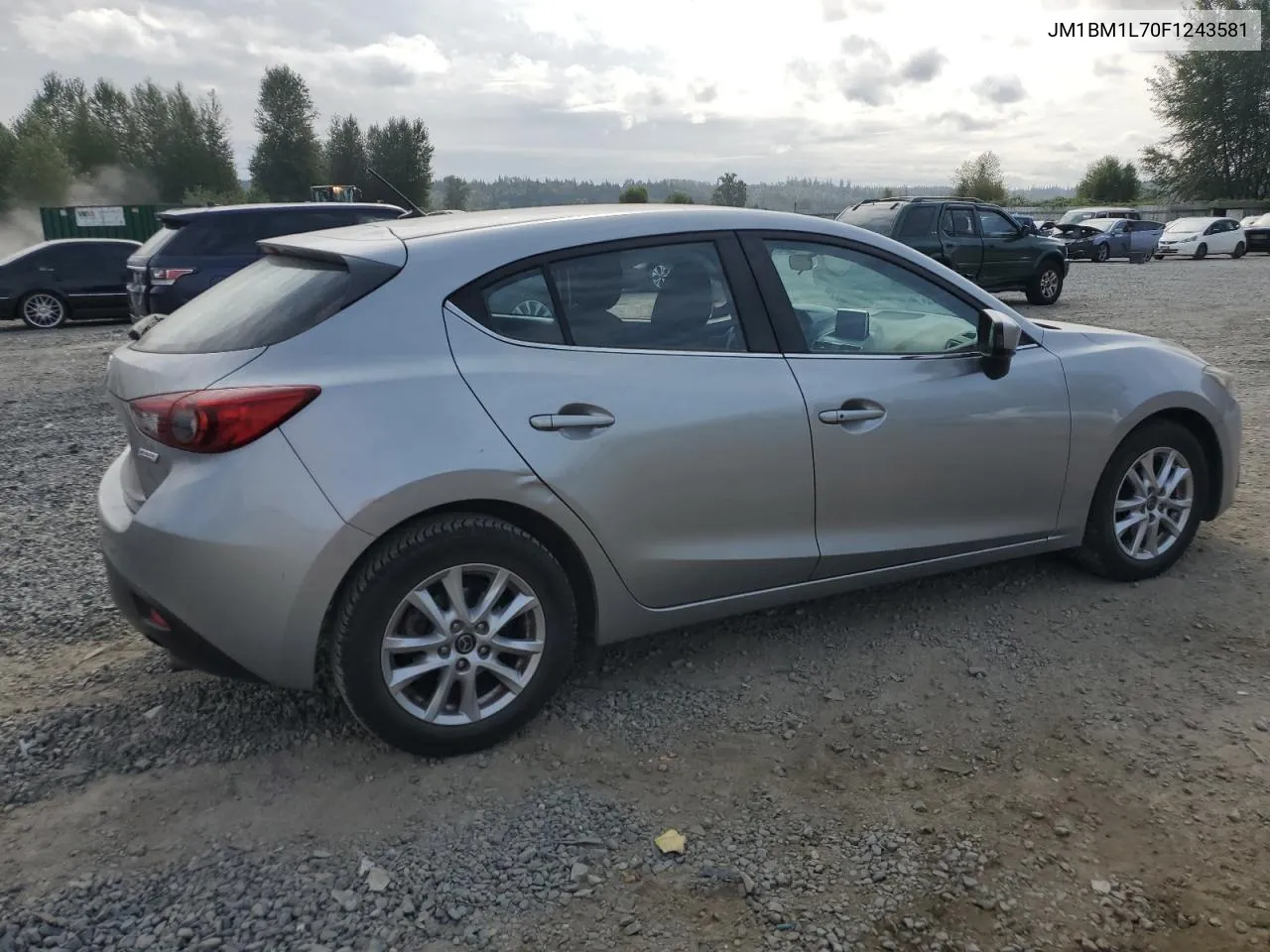 2015 Mazda 3 Touring VIN: JM1BM1L70F1243581 Lot: 66990824