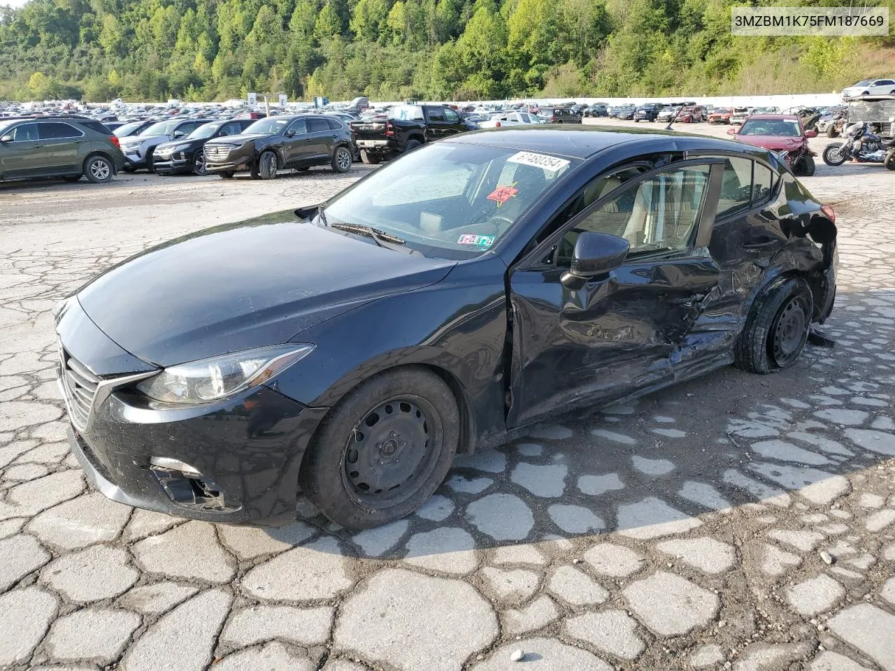 2015 Mazda 3 Sport VIN: 3MZBM1K75FM187669 Lot: 67480354