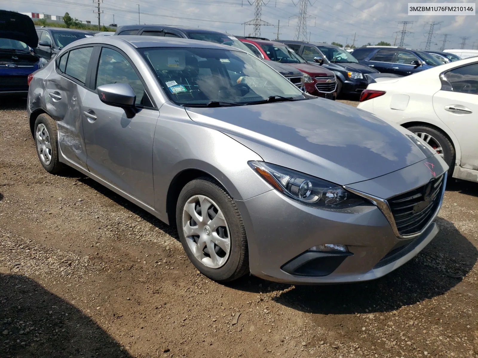 2015 Mazda 3 Sport VIN: 3MZBM1U76FM210146 Lot: 67610034