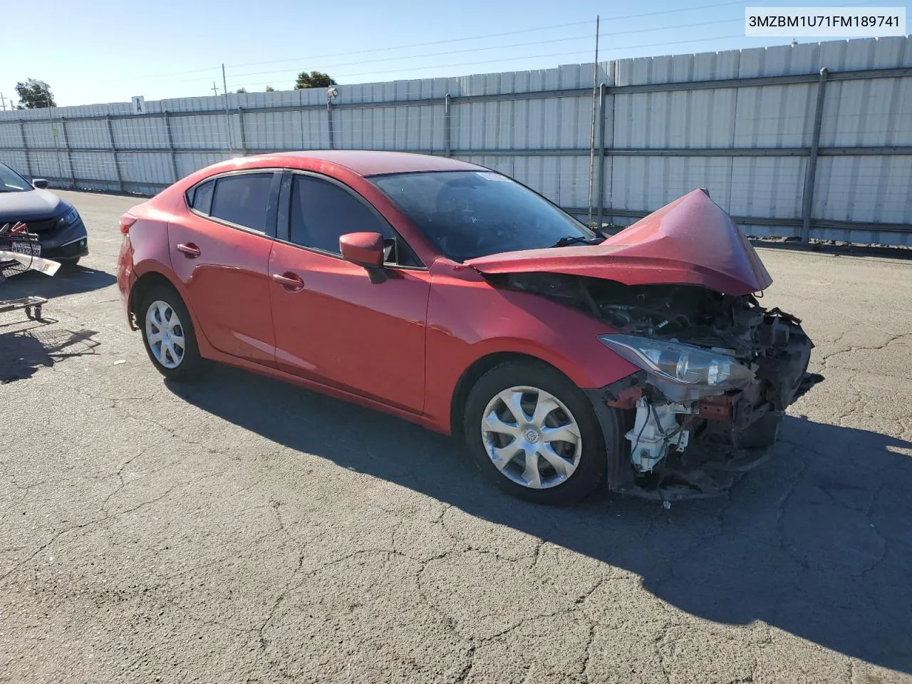 2015 Mazda 3 Sport VIN: 3MZBM1U71FM189741 Lot: 67772064