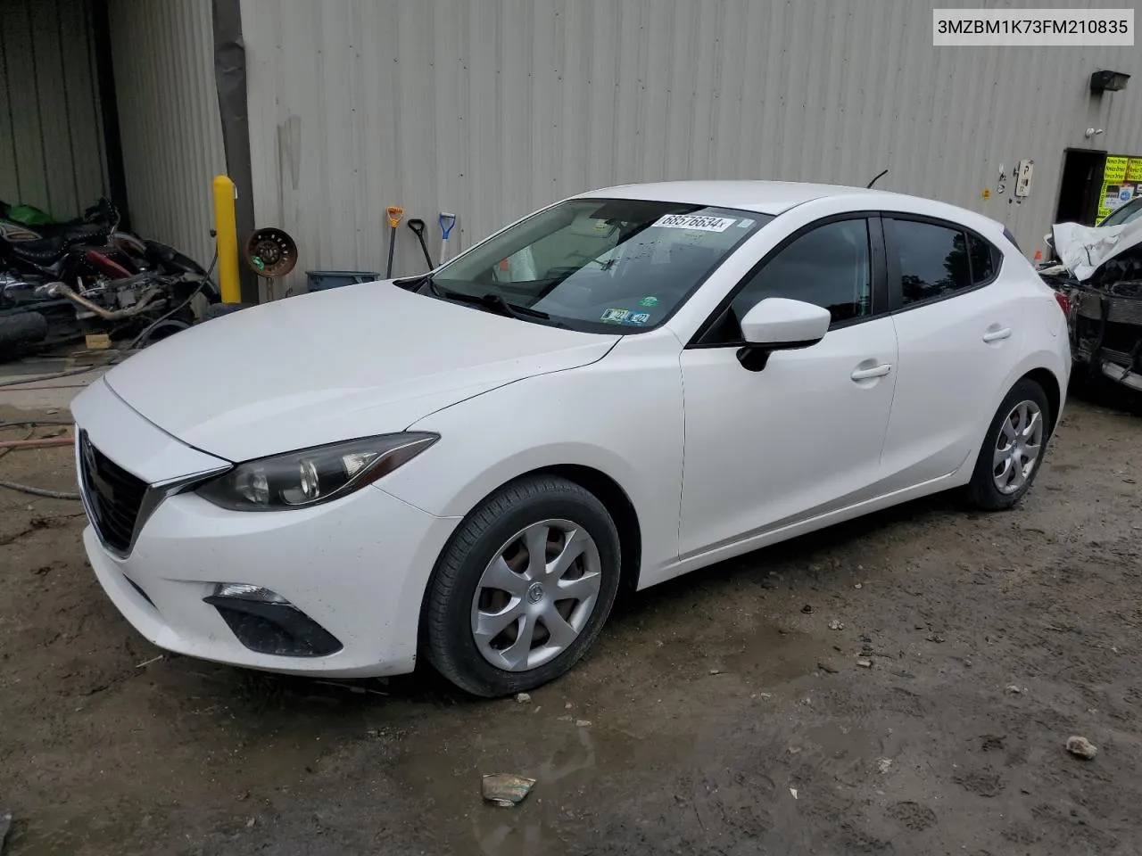 2015 Mazda 3 Sport VIN: 3MZBM1K73FM210835 Lot: 68576634