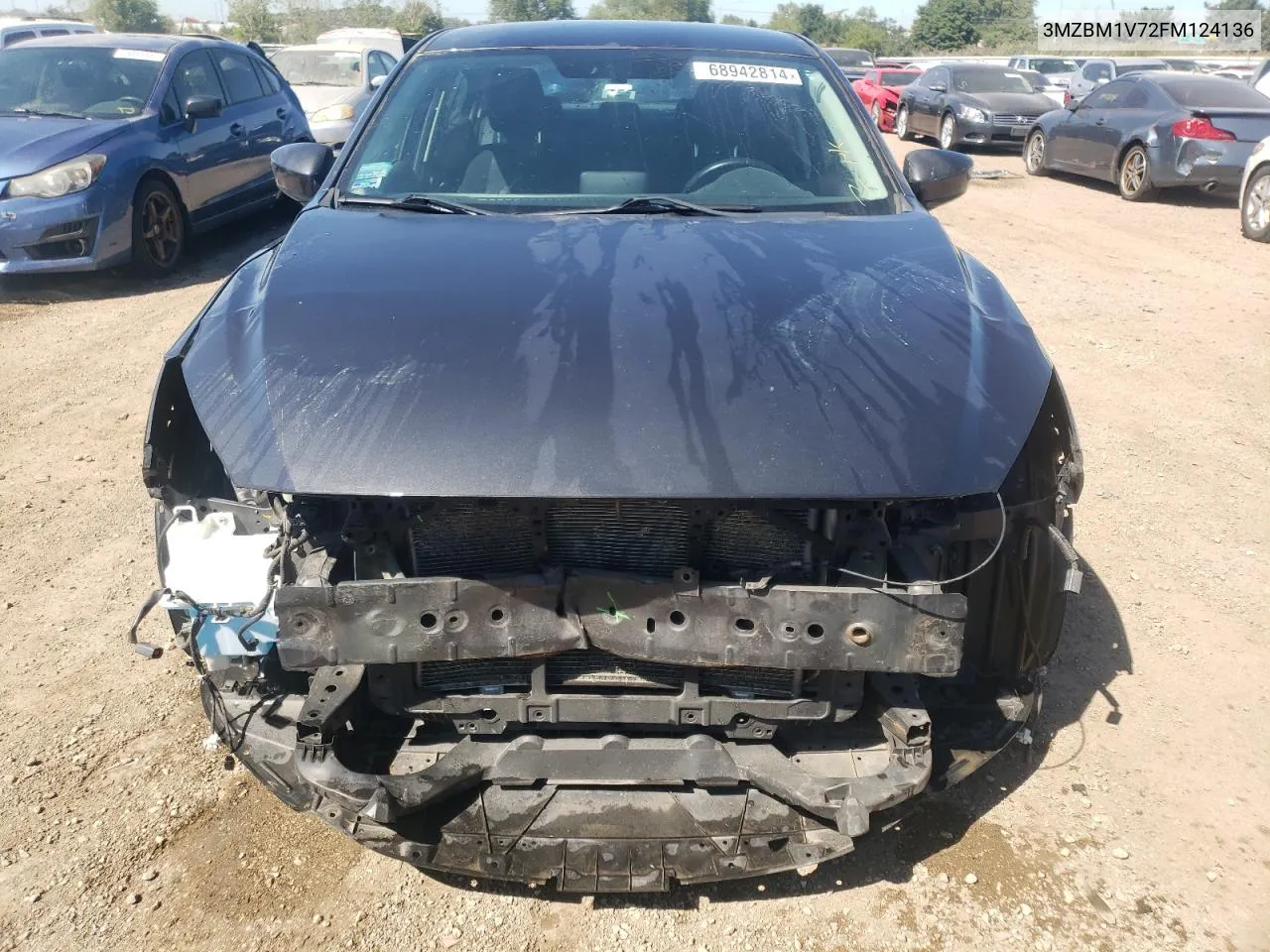 3MZBM1V72FM124136 2015 Mazda 3 Touring