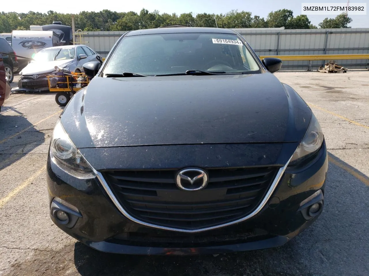 2015 Mazda 3 Touring VIN: 3MZBM1L72FM183982 Lot: 69104934