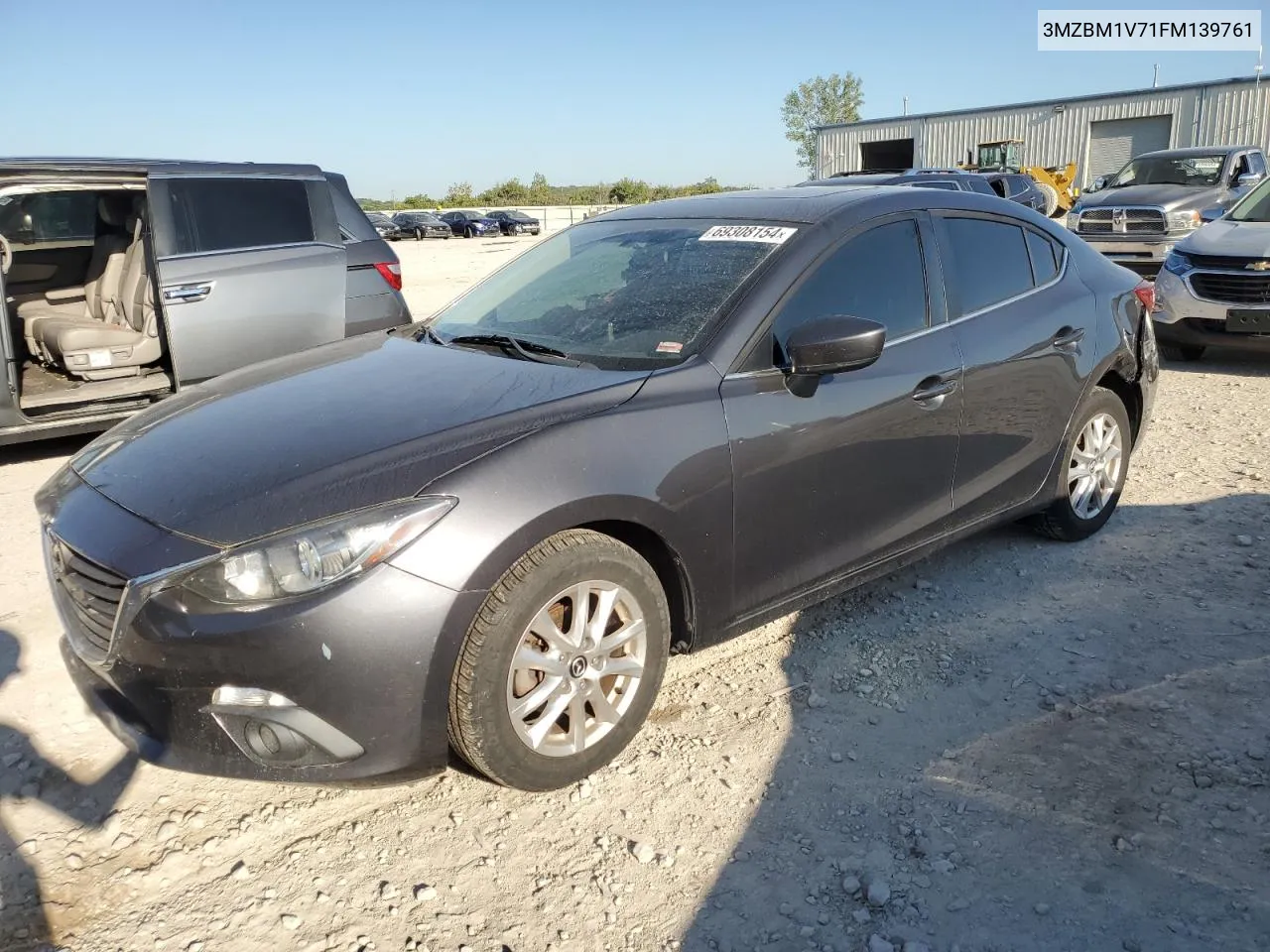 2015 Mazda 3 Touring VIN: 3MZBM1V71FM139761 Lot: 69308154