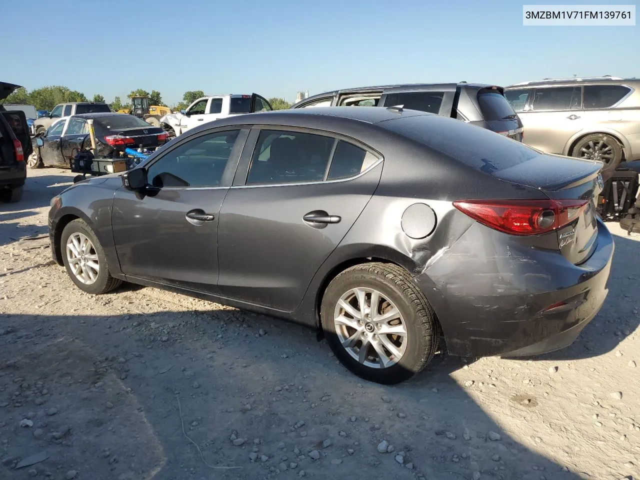 2015 Mazda 3 Touring VIN: 3MZBM1V71FM139761 Lot: 69308154