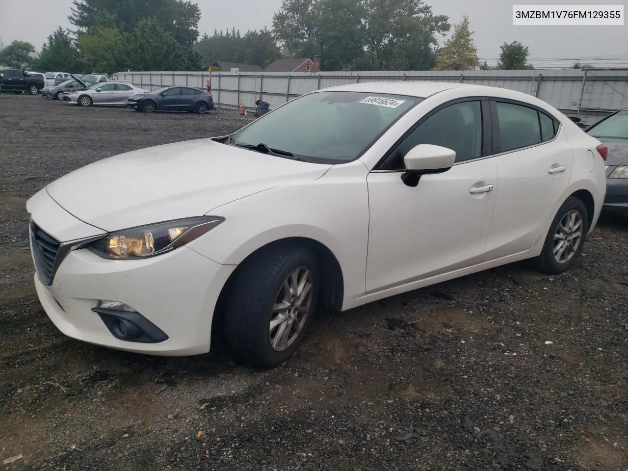 2015 Mazda 3 Touring VIN: 3MZBM1V76FM129355 Lot: 69916624