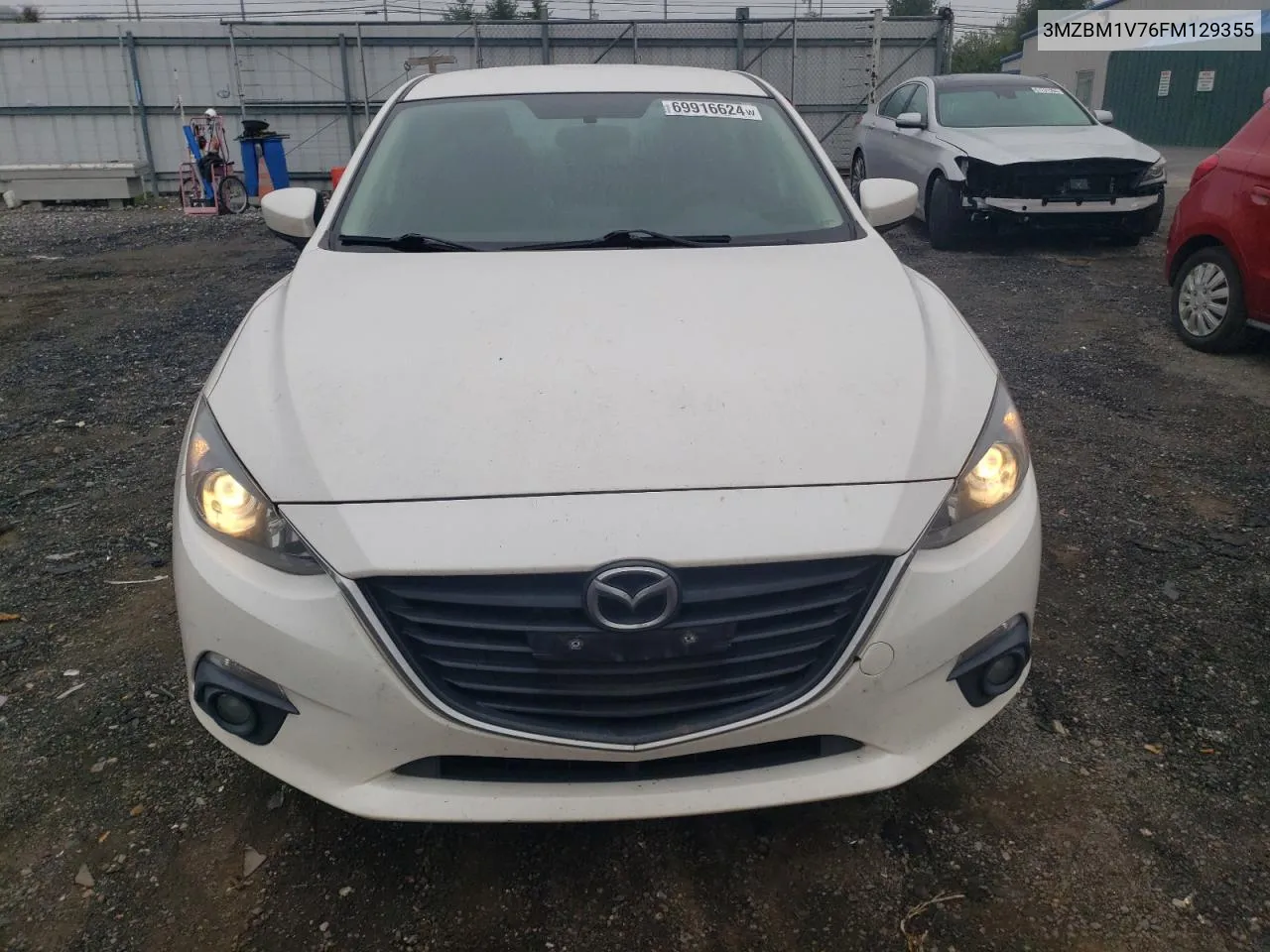 2015 Mazda 3 Touring VIN: 3MZBM1V76FM129355 Lot: 69916624