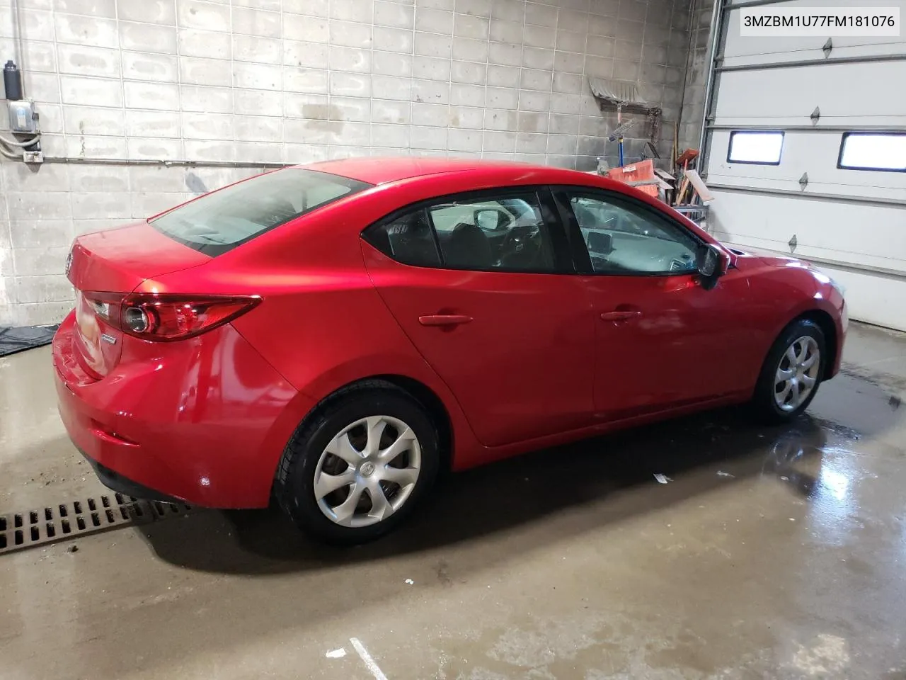 2015 Mazda 3 Sport VIN: 3MZBM1U77FM181076 Lot: 70015784