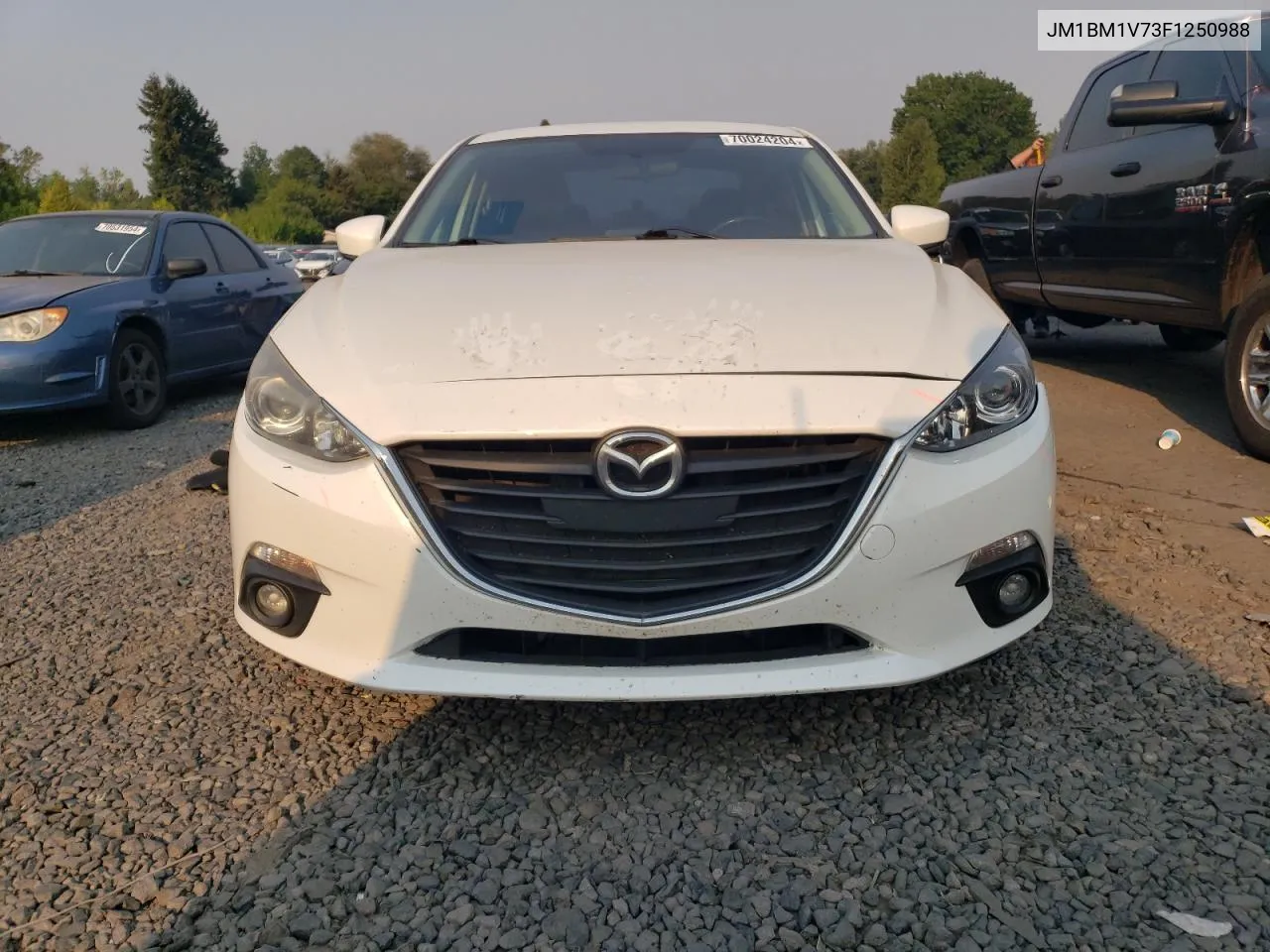 2015 Mazda 3 Touring VIN: JM1BM1V73F1250988 Lot: 70024204