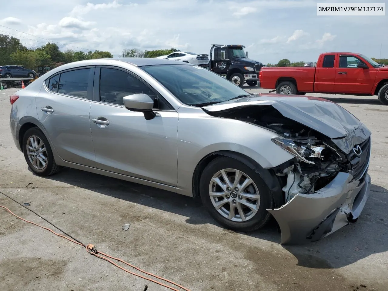 2015 Mazda 3 Touring VIN: 3MZBM1V79FM137174 Lot: 70061484