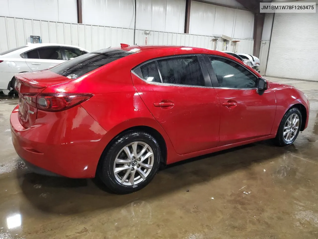 2015 Mazda 3 Grand Touring VIN: JM1BM1W78F1263475 Lot: 70171564