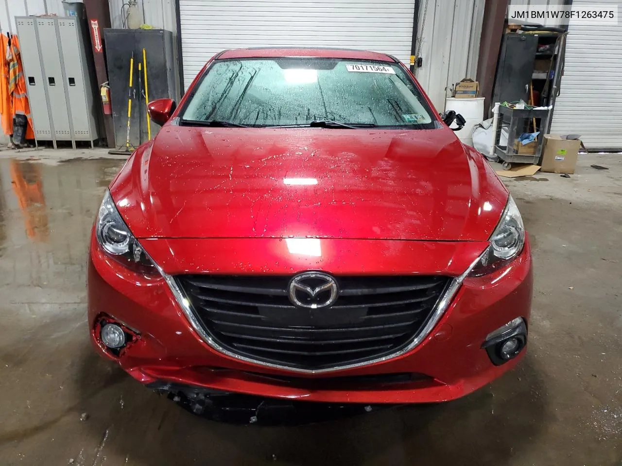 2015 Mazda 3 Grand Touring VIN: JM1BM1W78F1263475 Lot: 70171564