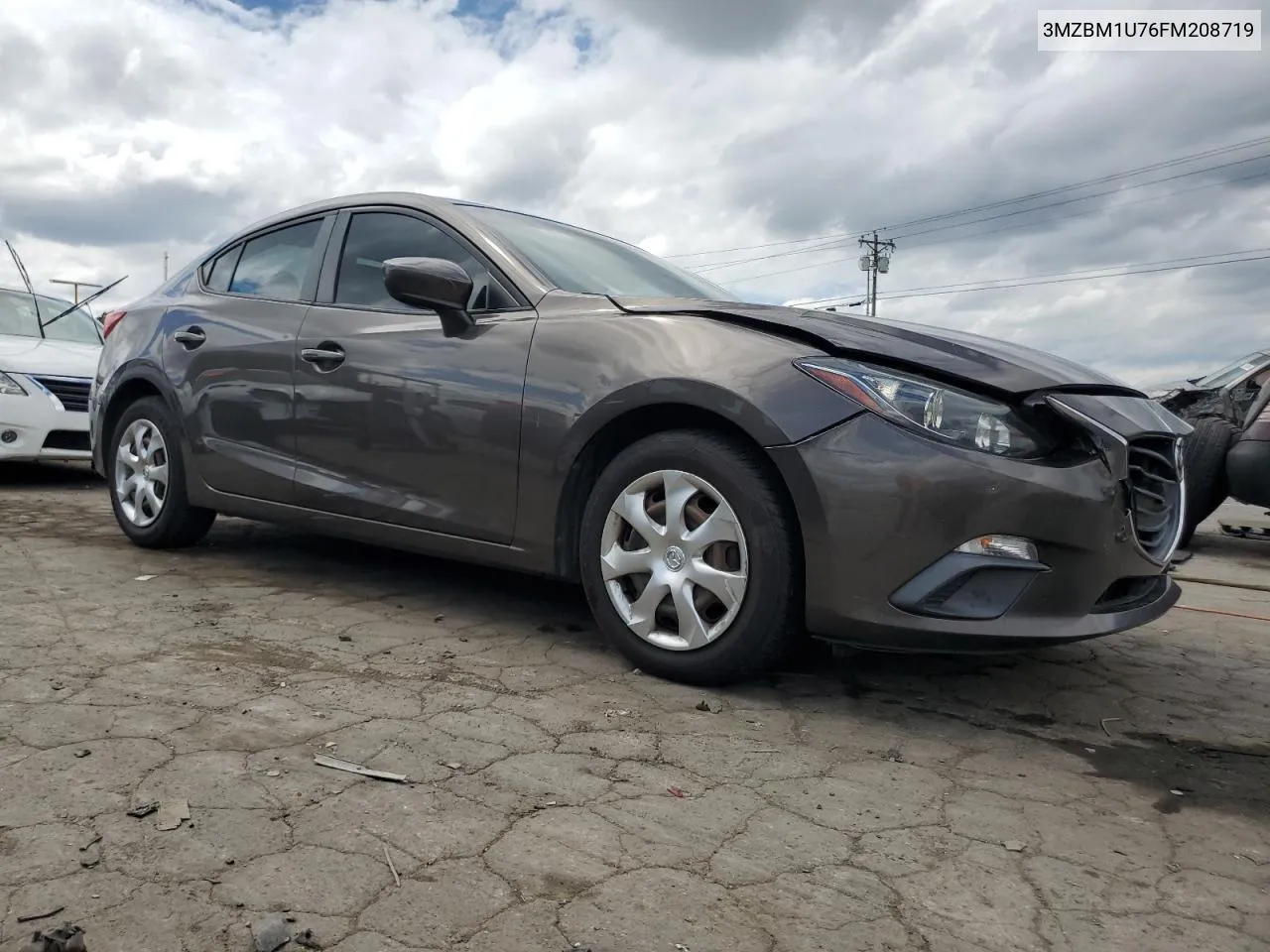 2015 Mazda 3 Sport VIN: 3MZBM1U76FM208719 Lot: 70714914