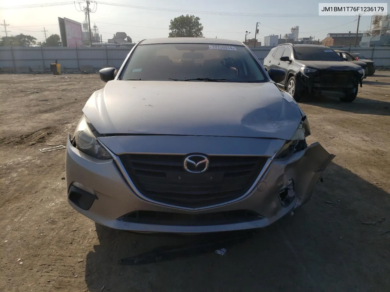 2015 Mazda 3 Sv VIN: JM1BM1T76F1236179 Lot: 70759914