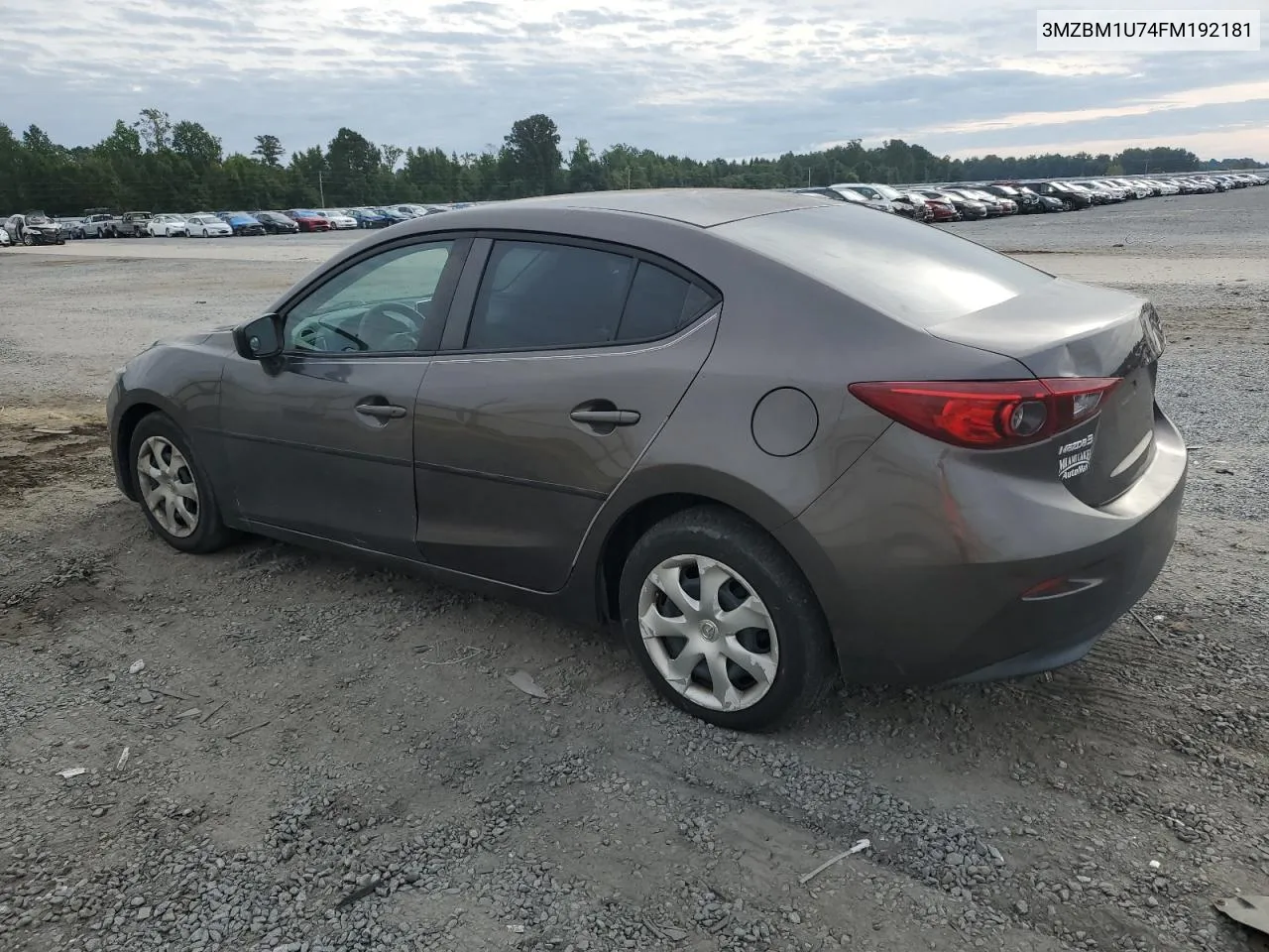 2015 Mazda 3 Sport VIN: 3MZBM1U74FM192181 Lot: 70842324