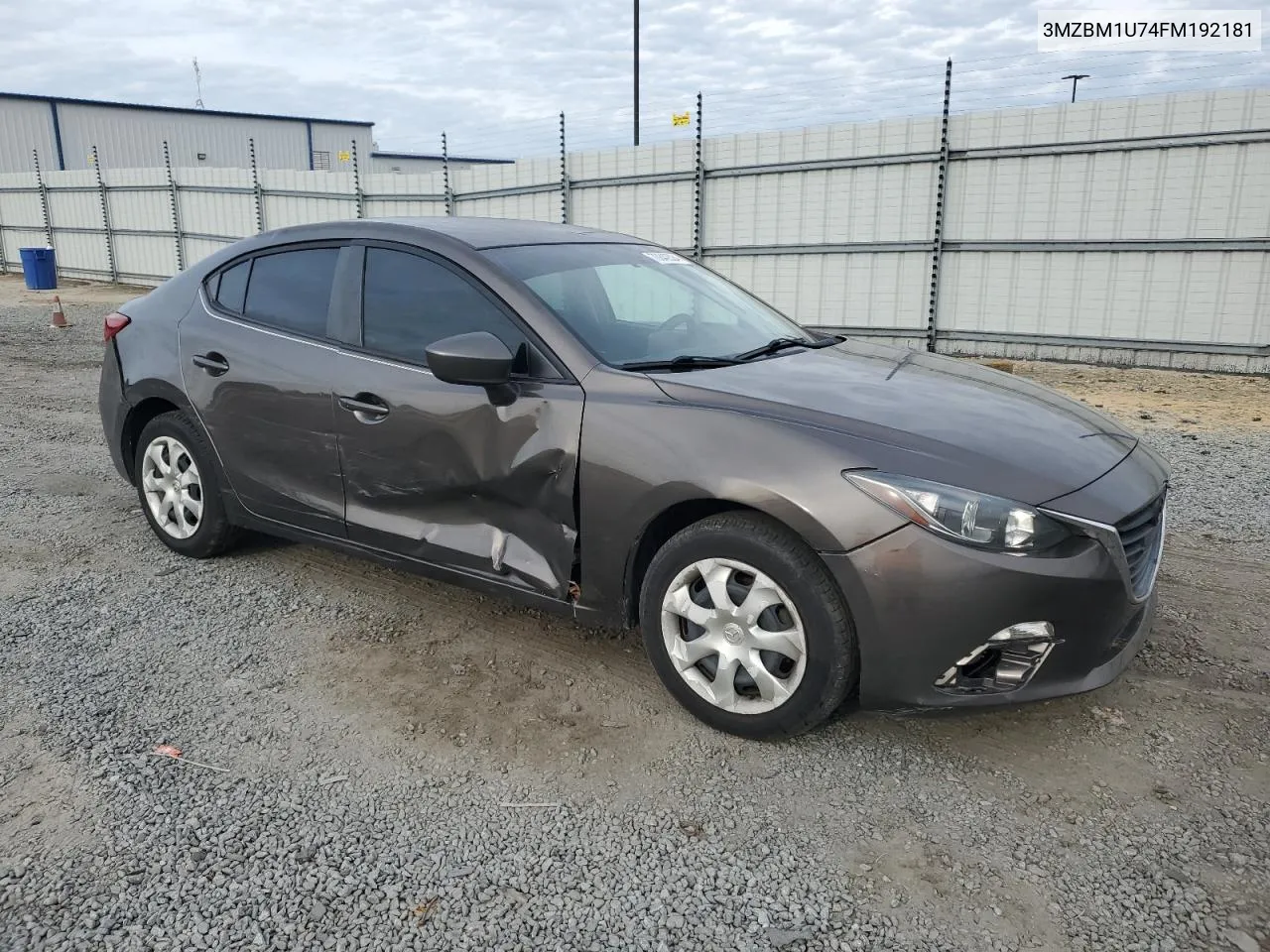 2015 Mazda 3 Sport VIN: 3MZBM1U74FM192181 Lot: 70842324