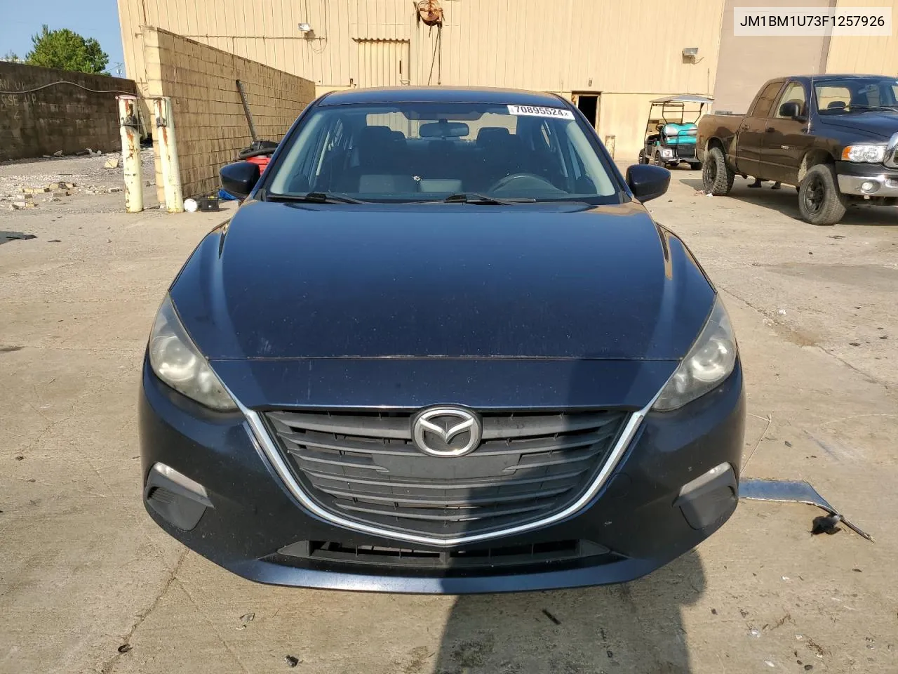 2015 Mazda 3 Sport VIN: JM1BM1U73F1257926 Lot: 70895524