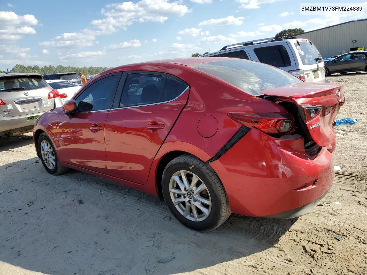 2015 Mazda 3 Touring VIN: 3MZBM1V73FM224889 Lot: 71054774