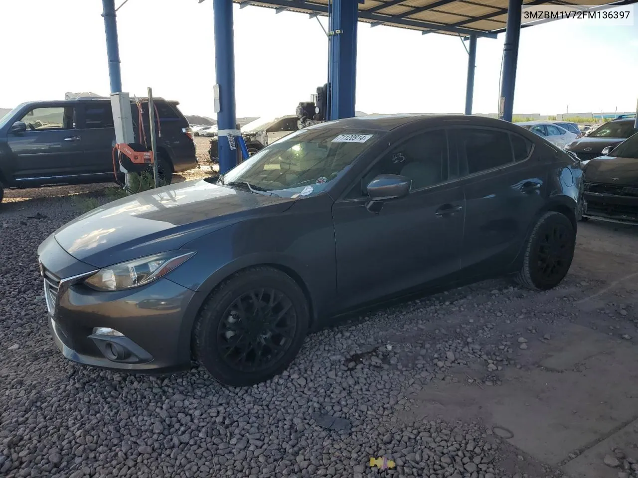 2015 Mazda 3 Touring VIN: 3MZBM1V72FM136397 Lot: 71120914