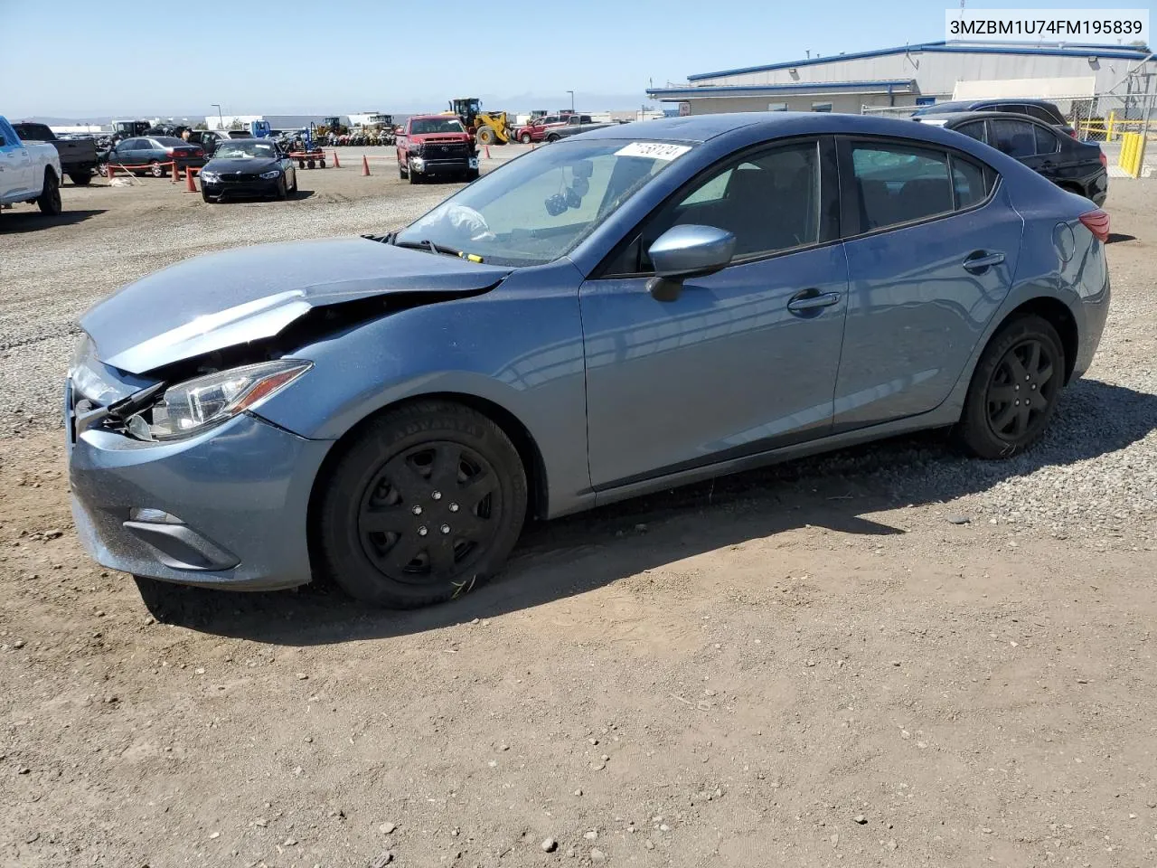 3MZBM1U74FM195839 2015 Mazda 3 Sport