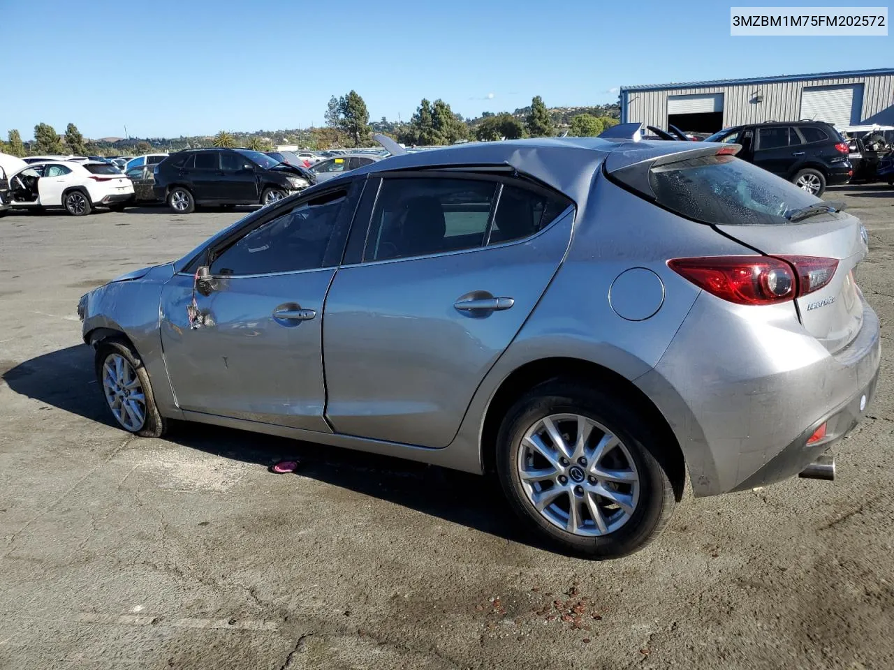 2015 Mazda 3 Grand Touring VIN: 3MZBM1M75FM202572 Lot: 71281174