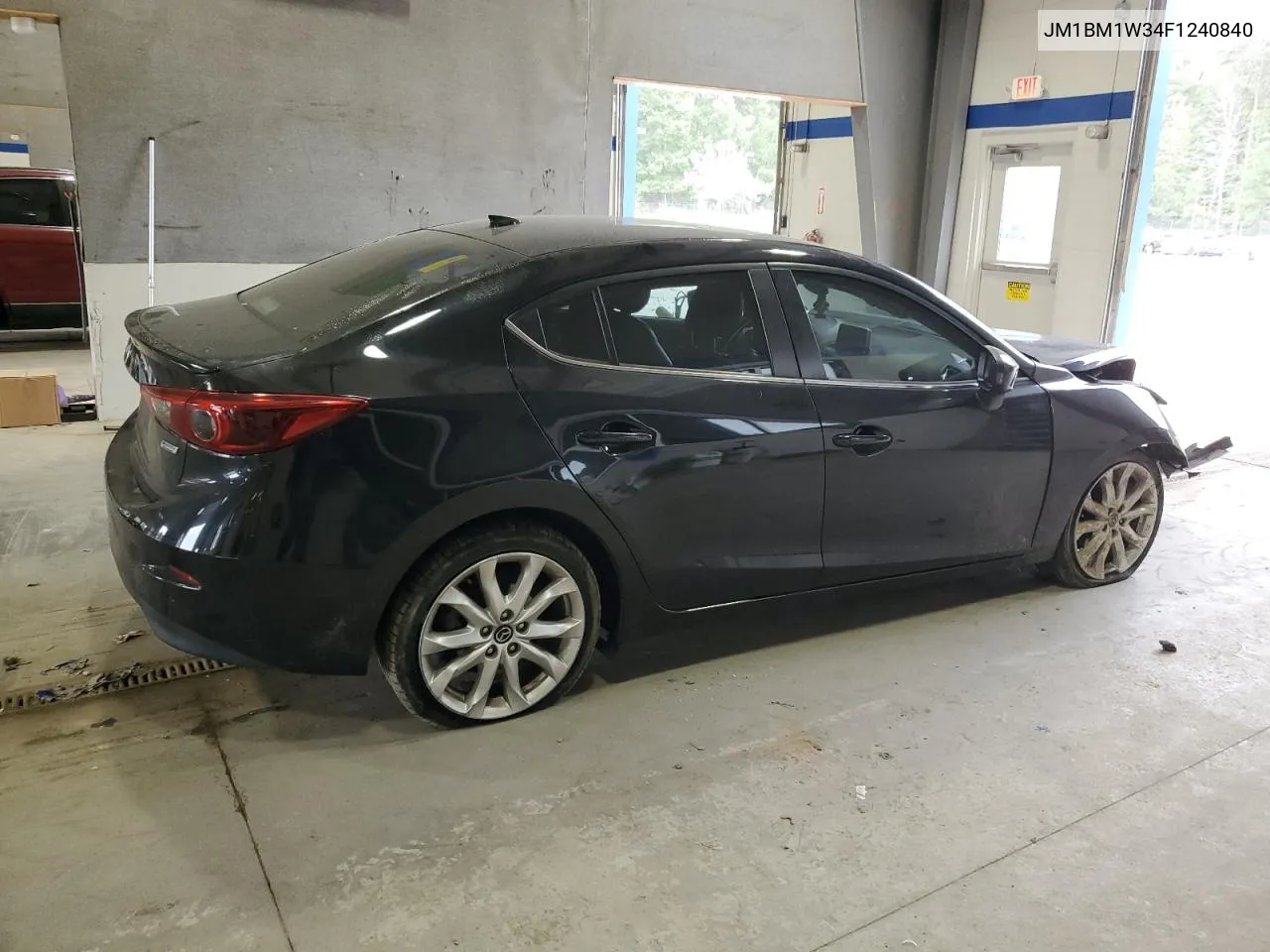 2015 Mazda 3 Grand Touring VIN: JM1BM1W34F1240840 Lot: 71309594